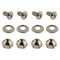Custom Accessories Custom Accessories Silver Metal License Plate Fasteners 94445 - alternate 2